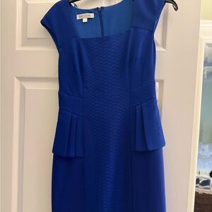 Kay Unger royal blue dress NWT